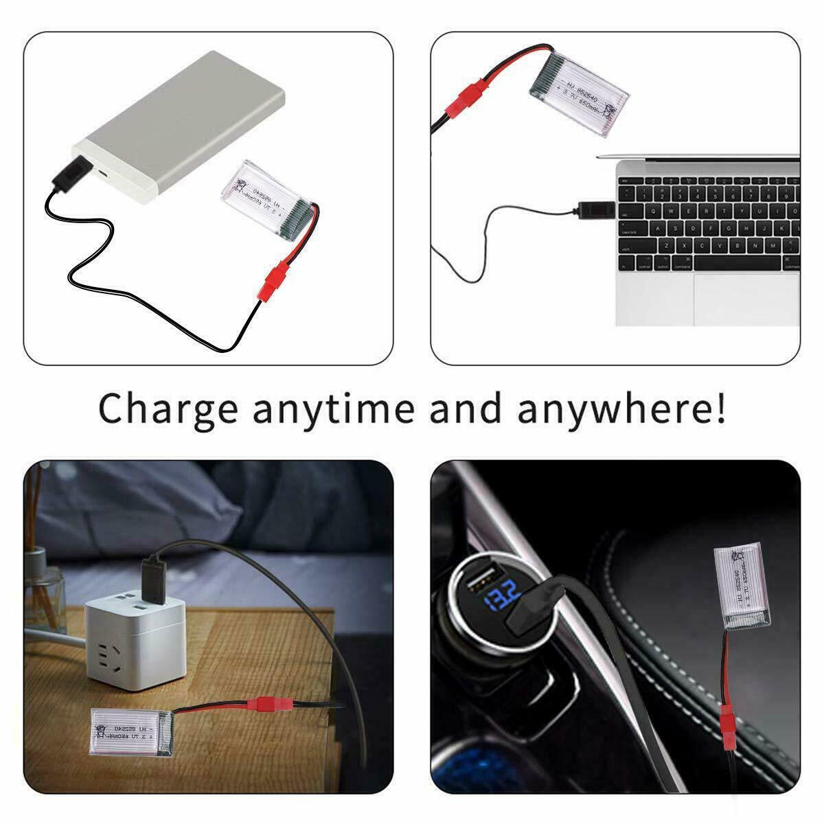 Mini Orion Drone RC Batteries + Charger Bundle