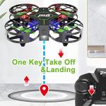 Dwi Dowellin Black Mini Drone for Kids and Beginners