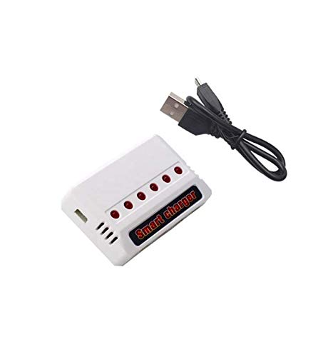 Sky Viper Drone Batteries & Charger Set - 6 Pack