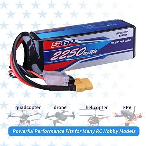 2250mAh 4S Lipo Battery for RC Drones
