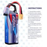 2250mAh 4S Lipo Battery for RC Drones