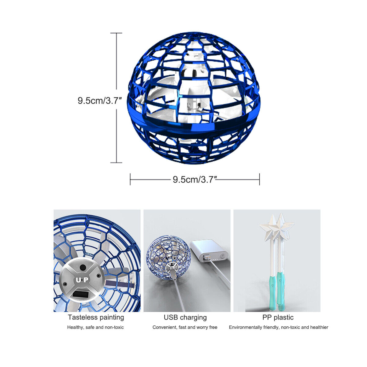 UFO Boomerang Ball Mini Drone for Kids