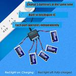 5 URGENEX Lipo Batteries & Charger for Drones