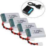 Quadcopter 4-battery set with charger