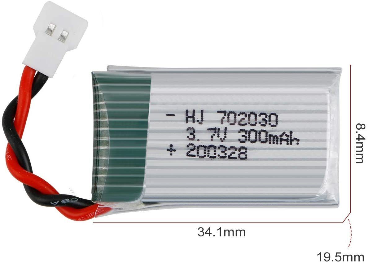 Quadcopter 4-battery set with charger
