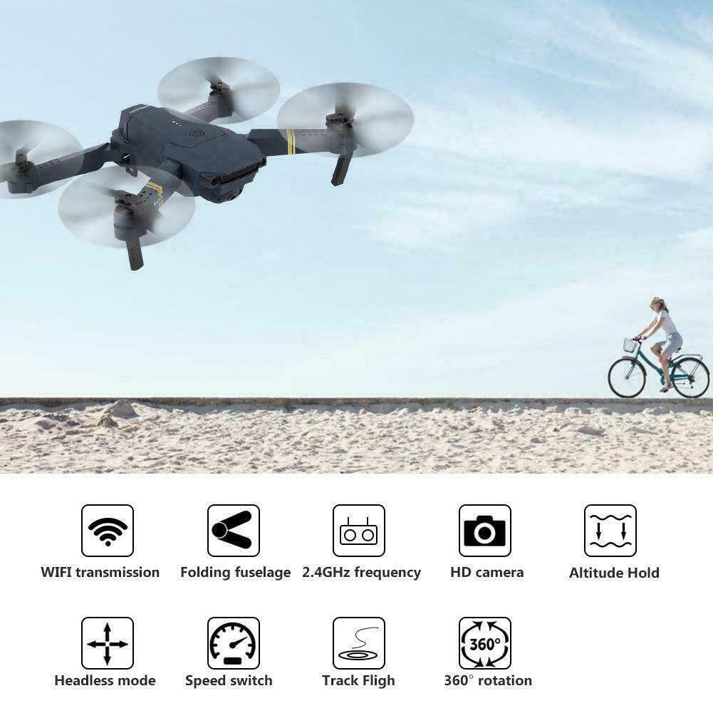 NuFazes 4K Dual Camera Foldable Quadcopter