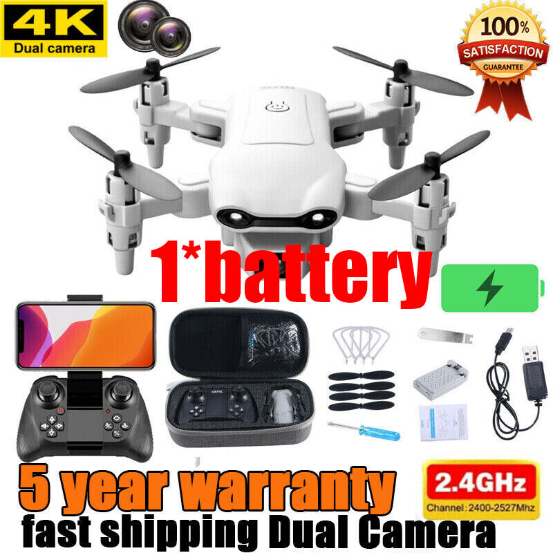 4K HD Dual Camera Foldable RC Drone