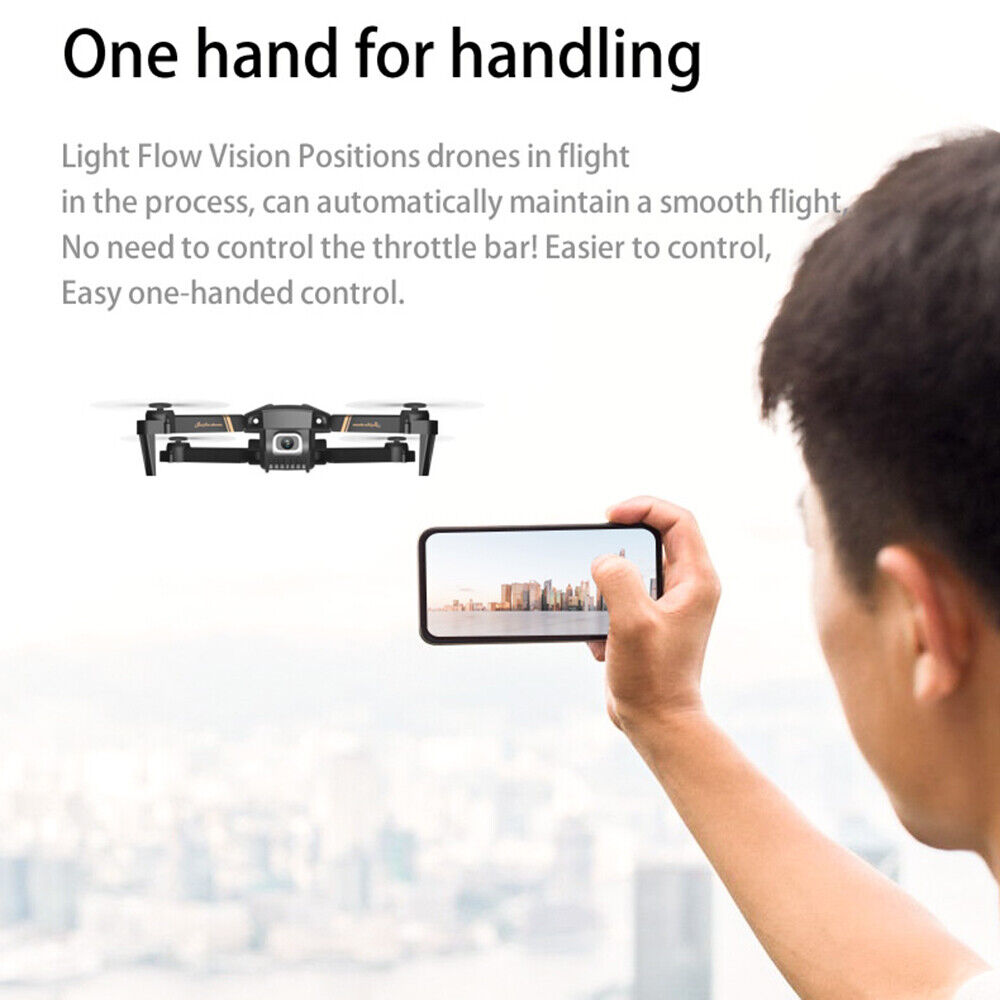 Foldable 4K Selfie Quadcopter with WIFI Camera