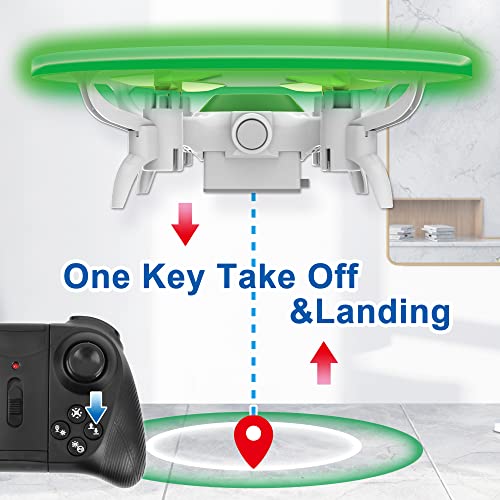 Mini Drone for Kids and Beginners with LED Lights
