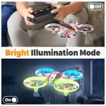 BEZGAR's Mini LED RC Drone for Kids
