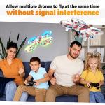 BEZGAR's Mini LED RC Drone for Kids