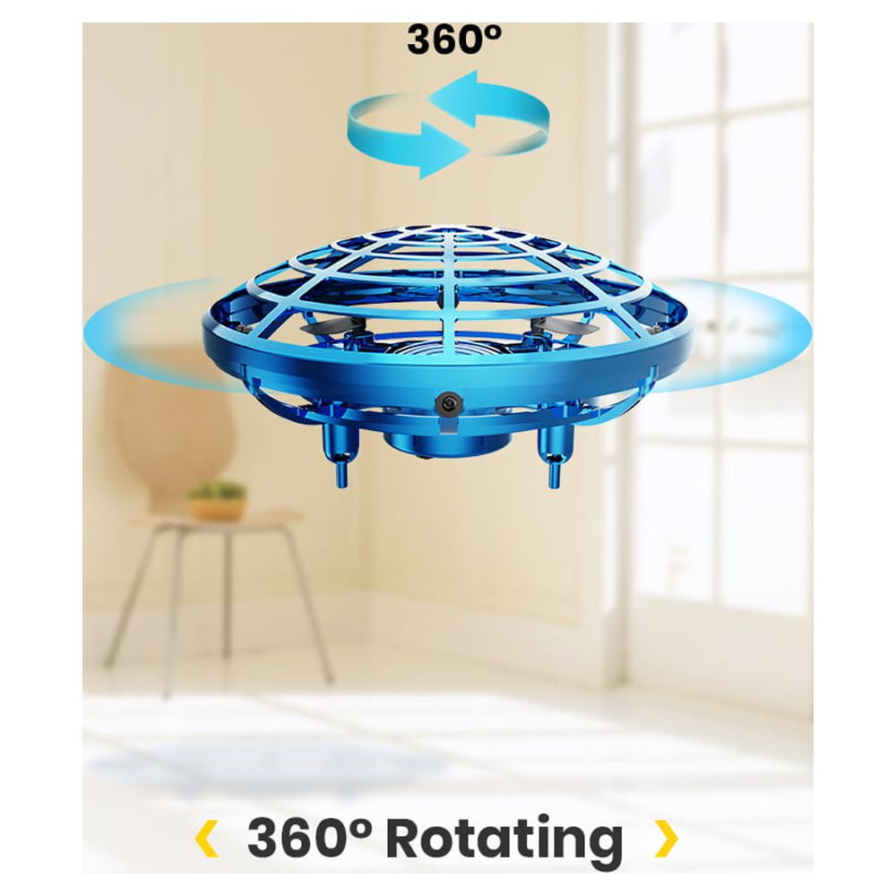 DEERC Toys Hand Operated Drones for Kids Mini Drone for Adults Scoot Hands Free Drone Helicopter play Indoor and Outdoor