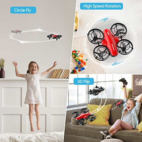 TOMZON A24 Red Drone for Exciting Adventures