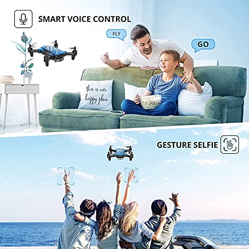 DEERC D20 Mini Drone: HD Camera, Voice Control