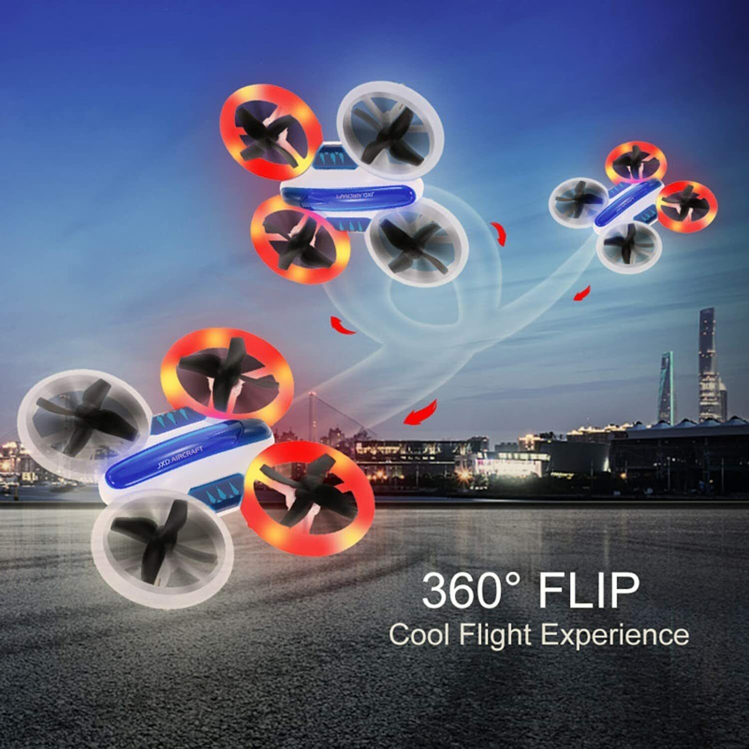 Mini Drone Helicopter UFO Drones for Kids Lighting RC Quadcopter 2.4G 4CH 