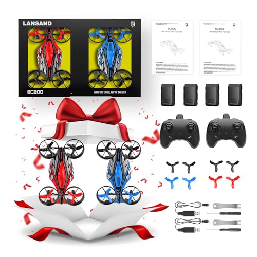 LANSAND Mini Drones for Kids and Adults - 2 Pack