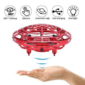 Mini Hand Controlled UFO Drone with LED Lights