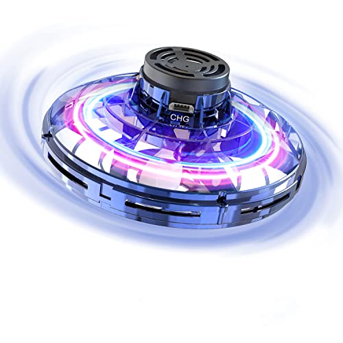 Hand Controlled Mini Drone with 360 Rotating LED Lights