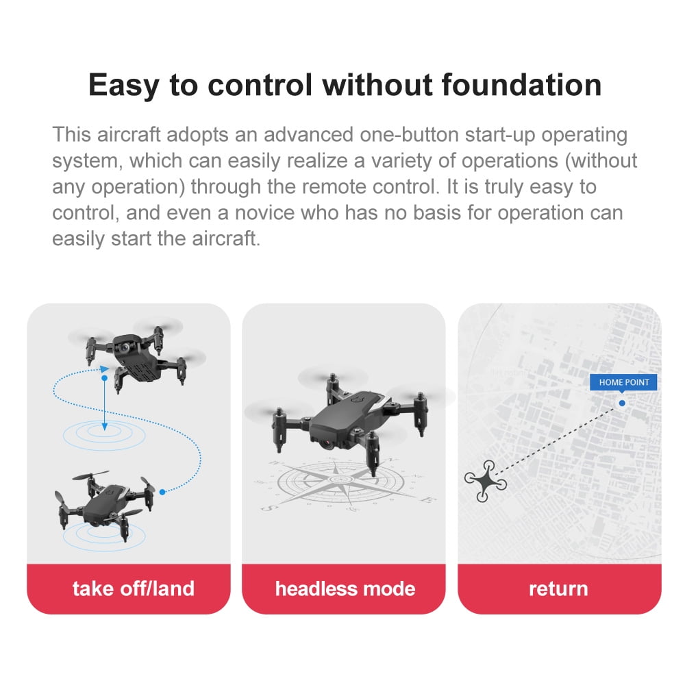 Red Dcenta LF606 4K Wi-Fi FPV Mini Drone
