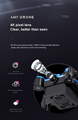 Mini Pocket Drone with HD Camera & Smart Features