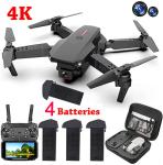 2022 4K HD Dual Camera RC Quadcopter +4 Battery