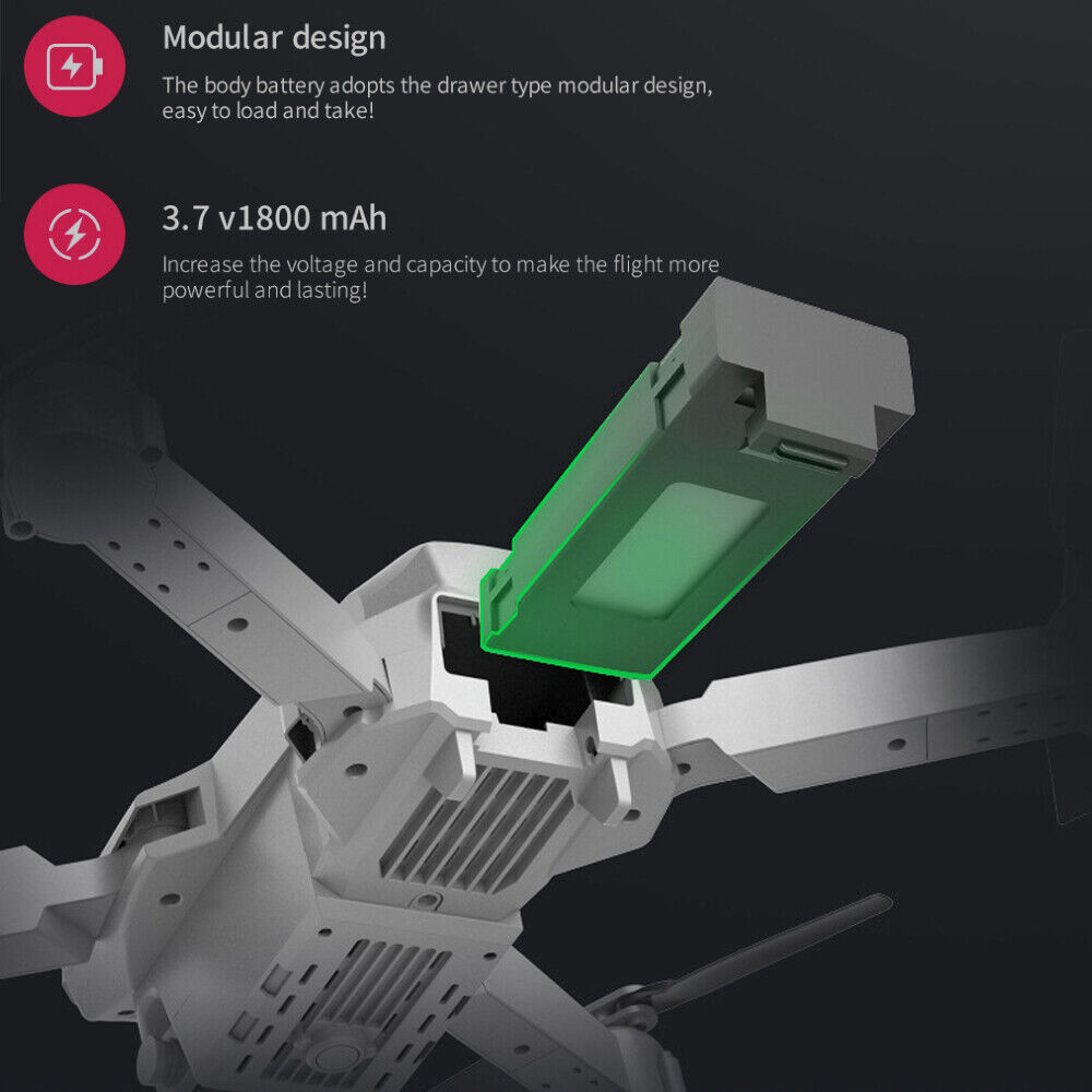 Foldable RC Quadcopter with 4K HD Camera
