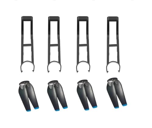 TOPRCBOXS 4-Pack Propellers and Guards for H24 Drone
