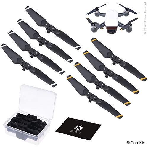 CAMKIX DJI Spark Propellers Replacement Set - 8 Blades