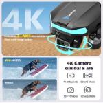 4K GPS Brushless Drone with 50 Min Flight