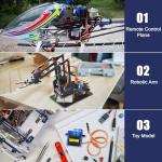 OUZHOU SG90 4PCS Metal Geared Servo Motor Kit