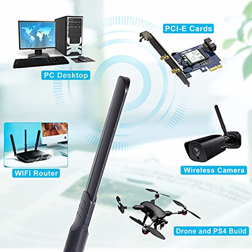 Bingfu 8dBi Dual-Band WiFi Antenna with MIMO