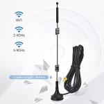 Bingfu Dual Band Wifi Antenna with Magnetic Base