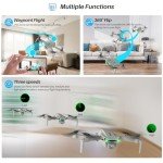 SIMREX X800 Drone: Camera, 1080P FPV Quadcopter for Adults/Kids