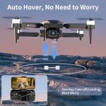 F198 Foldable Drone with 720P HD Camera