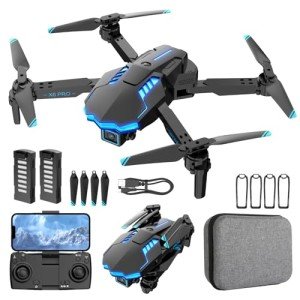 Foldable 1080P Camera Drone for Kids and Adults