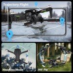 Toladrone TD12PRO 4K Camera Mini Drone for Beginners
