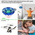 Kizplays UFO Mini Drone - Kids Hand-Controlled Quadcopter