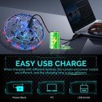 Kids' 360° LED Flying Toy Drone - Mini UFO