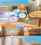 Korffe Mini Drone for Kids with LED Lights