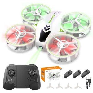 Aolawco Mini Drone for Kids with LED Lights