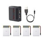 ThaRigwig 4PCS 800mAh LiPo Batteries for Drones