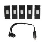 1800mAh Lithium Battery Pack for Drones - 5pcs