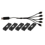 Dpofirs 3.7V 1800mAh Battery for E88 Drones
