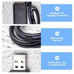 3-Pack 3.7V USB Charging Cables for Drones