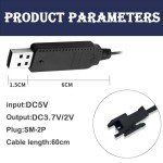 4-Pack USB Charger Cable for RC Drone Batteries