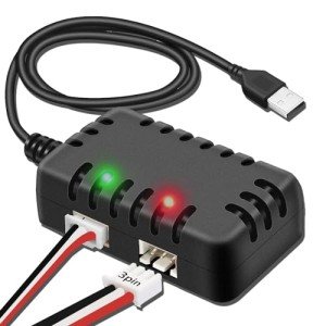 Tosiicop 7.4V Lipo Battery Charger for Drones