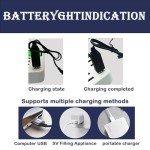 4-Pack USB Charger Cable for RC Drone Batteries