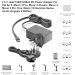 DJI 100W USB-C Power Adapter for Drones