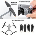 Tosiicop 4 Pairs Low Noise Propellers for DJI Air 3