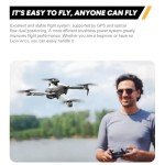 4K GPS Drone with Cameras and 4 Batteries